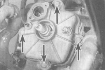 Как снять головку цилиндра на скутере Gilera Runner FX 125cc или FXR 180cc