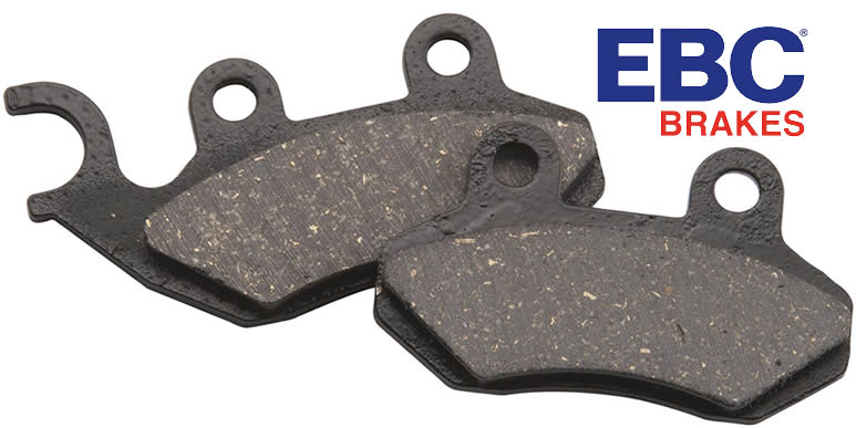 Органические тормозные колодки EBC SFA Series Organic Scooter Pads